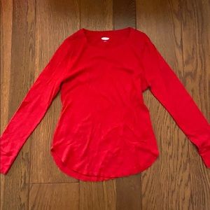 Old Navy waffle knit pajama shirt